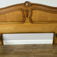 Bed Vintage French Louis XVI Style Double Frame Carved Headboard LOT 6391