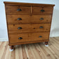 Antique Victorian Pine Chest of Drawers Rustic Solid Pine Chest of Drawers