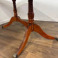 Vintage Yew Wood Extending Dining Table