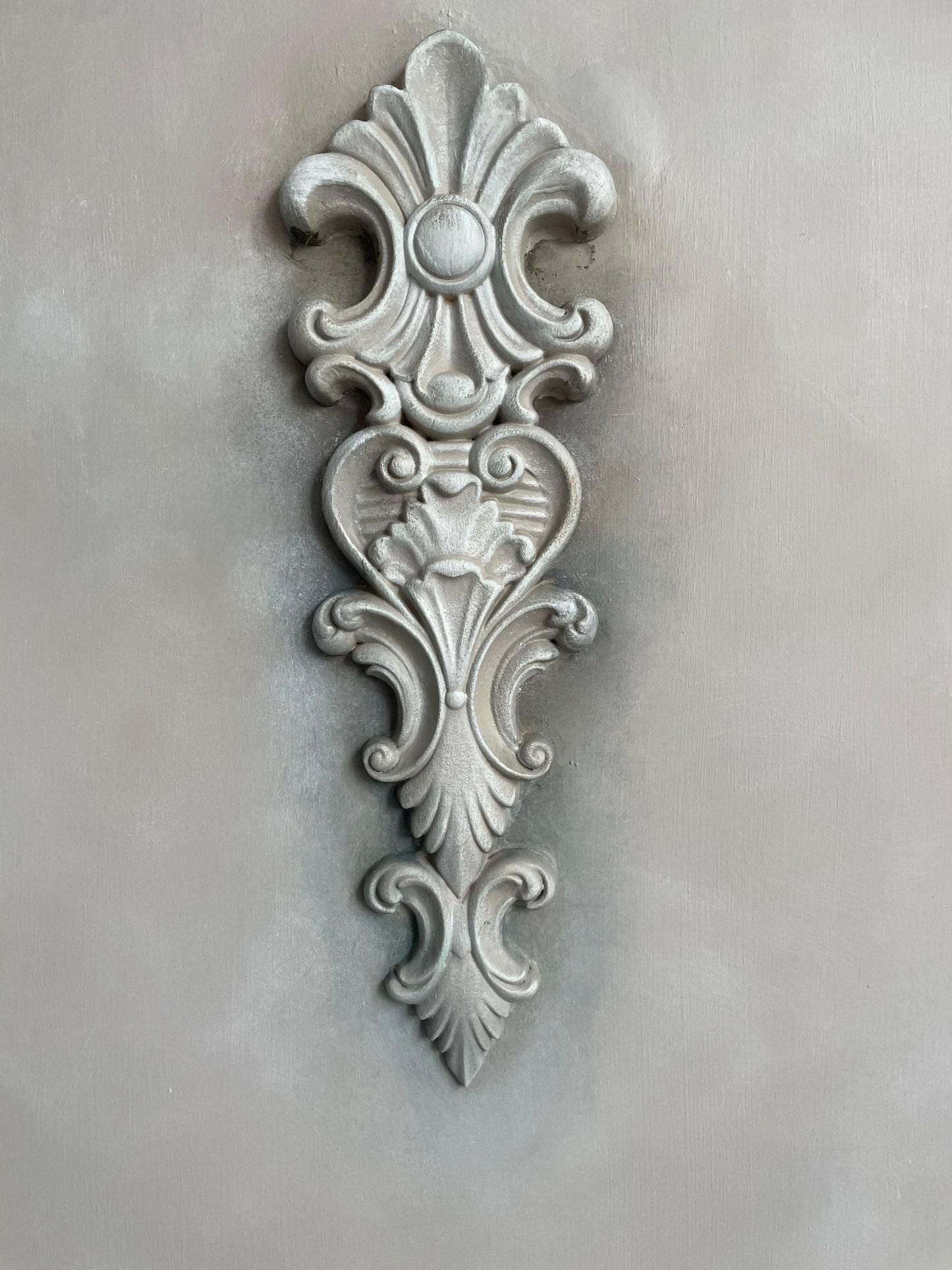 Single vintage wardrobe, hand painted neutral colours