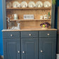 * SOLD* Welsh dresser in graphite & pine