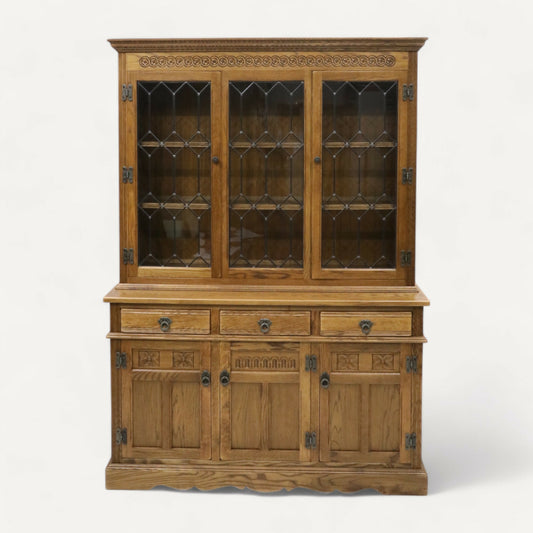 Old Charm Sideboard Base Display Top Cupboards Vintage Finish FREE UK Delivery. SBR9668/1510D