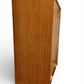 Vintage 4 Drawer Chest of Drawers by Homeworthy Mid Century Teak Effect 88cm