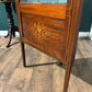 Edwardian Mahogany Inlaid Corner Display Cabinet5