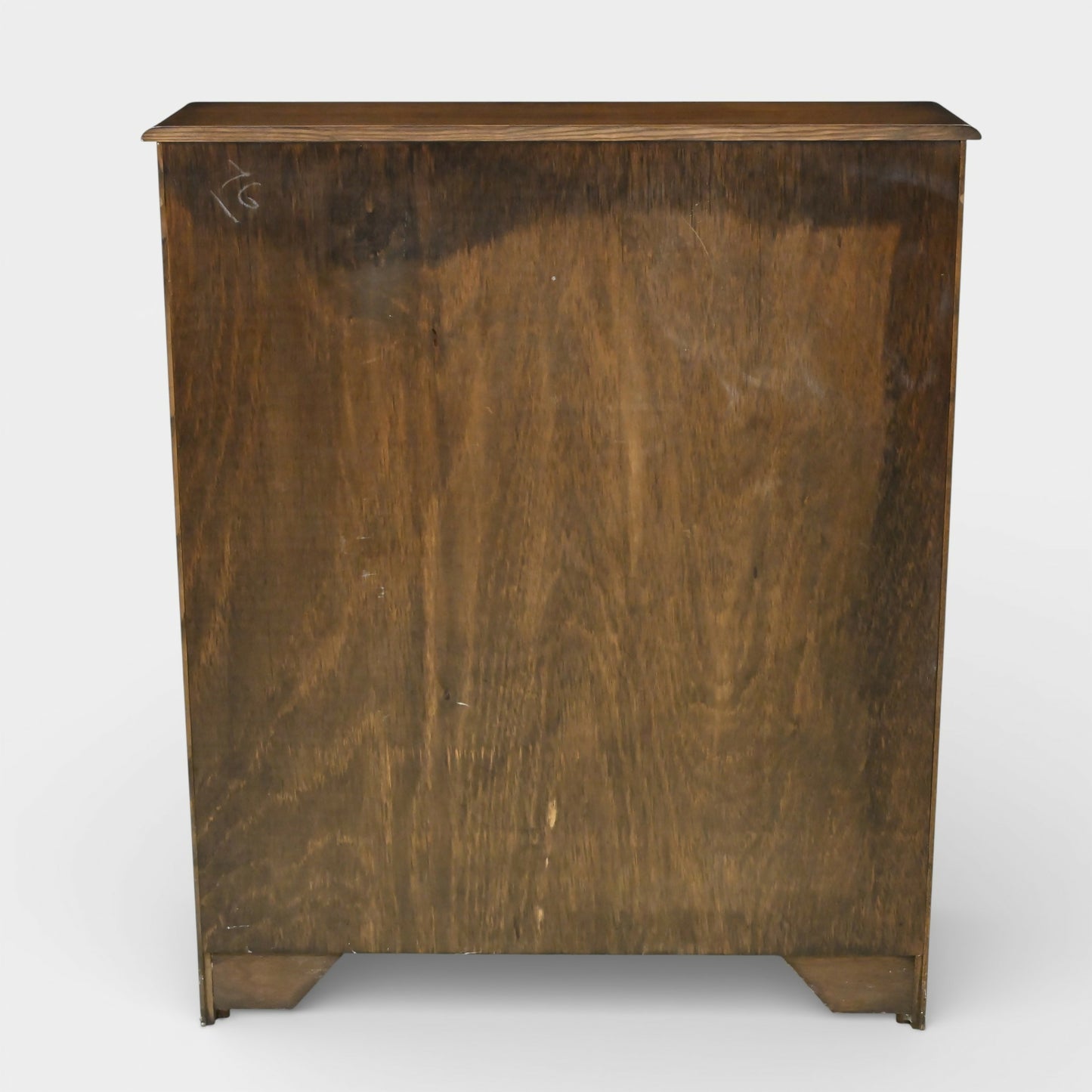 Vintage Display Bookcase With 2 Shelves Leaded Glass Doors FREE UK Delivery*. SBR11047/1410E