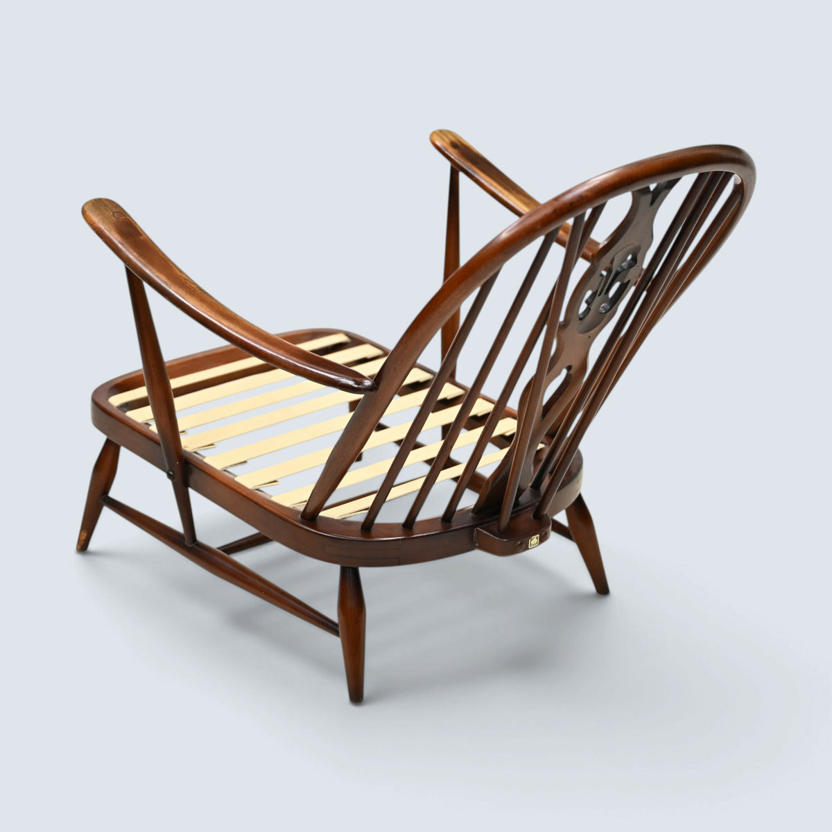 Ercol Fleur-De-Lys Easy Chair New Webbing (Pirelli) Frame Only FREE UK Delivery*