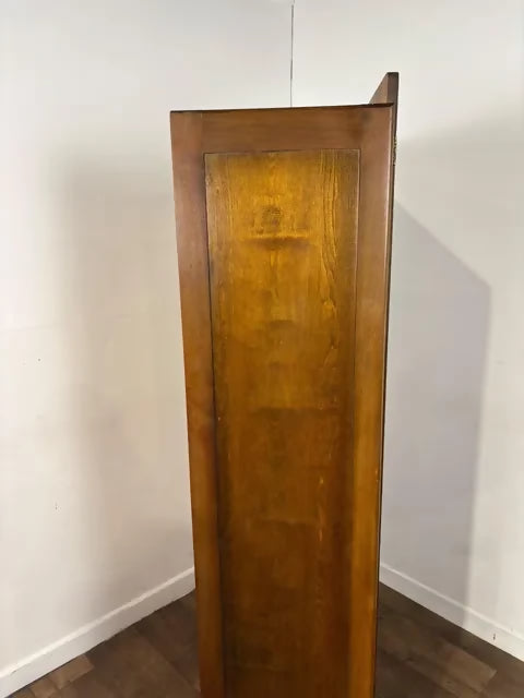 Vintage Oak Veneer Double Door Fitted Wardrobe
