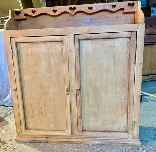 Heart Pine Cupboard