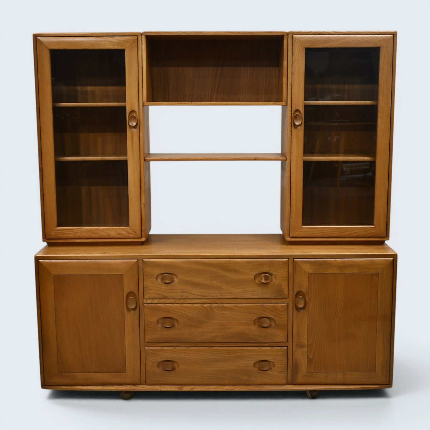 Ercol Windsor Sideboard Display Cabinets Light Finish #455D FREE UK Delivery*