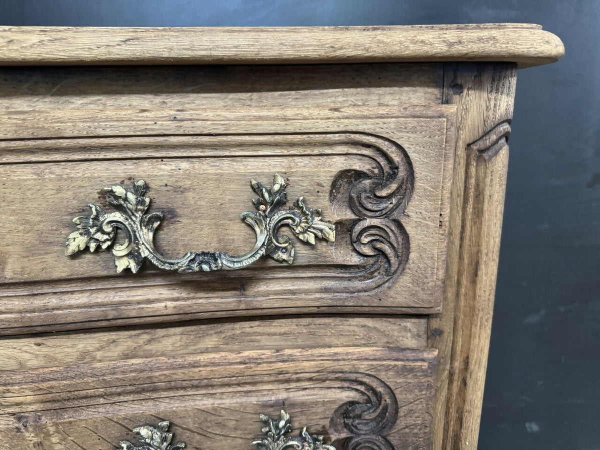 French Bleached Oak Chest of Drawers