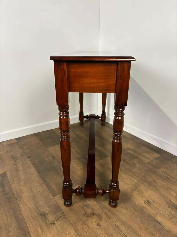 Reproduction Mahogany Console Table