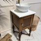 Vintage Wooden Single Tap Vanity Unit