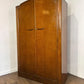 Vintage Art Deco Oak Double Wardrobe – W.H. Snout & Son, Shrewsbury
