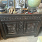 Gothic Carved Antique Sideboard
