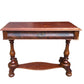 Antique Mahogany 19th C stretcher table desk