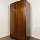 Vintage Oak Fitted Gents Wardrobe