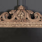 Large Victorian Carved Oak Overmantel Mirror