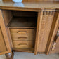 1930s Art Deco Quarter-Sawn Oak Sideboard Drinks Cabinet