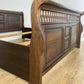 Bed Vintage French Super King Size Sleigh Bed Frame 180x200cm Headboard LOT 6409