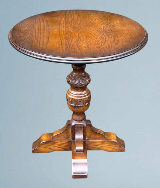 Old Charm Oak Wine Table Wood Bros