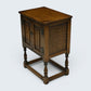 Old Charm Pedestal Cabinet Small Cupboard Bedside Light Oak FREE UK DELIVERY*
