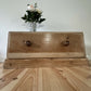 Antique Pine Pule Chest Stripped Rustic Pine Blanket Box