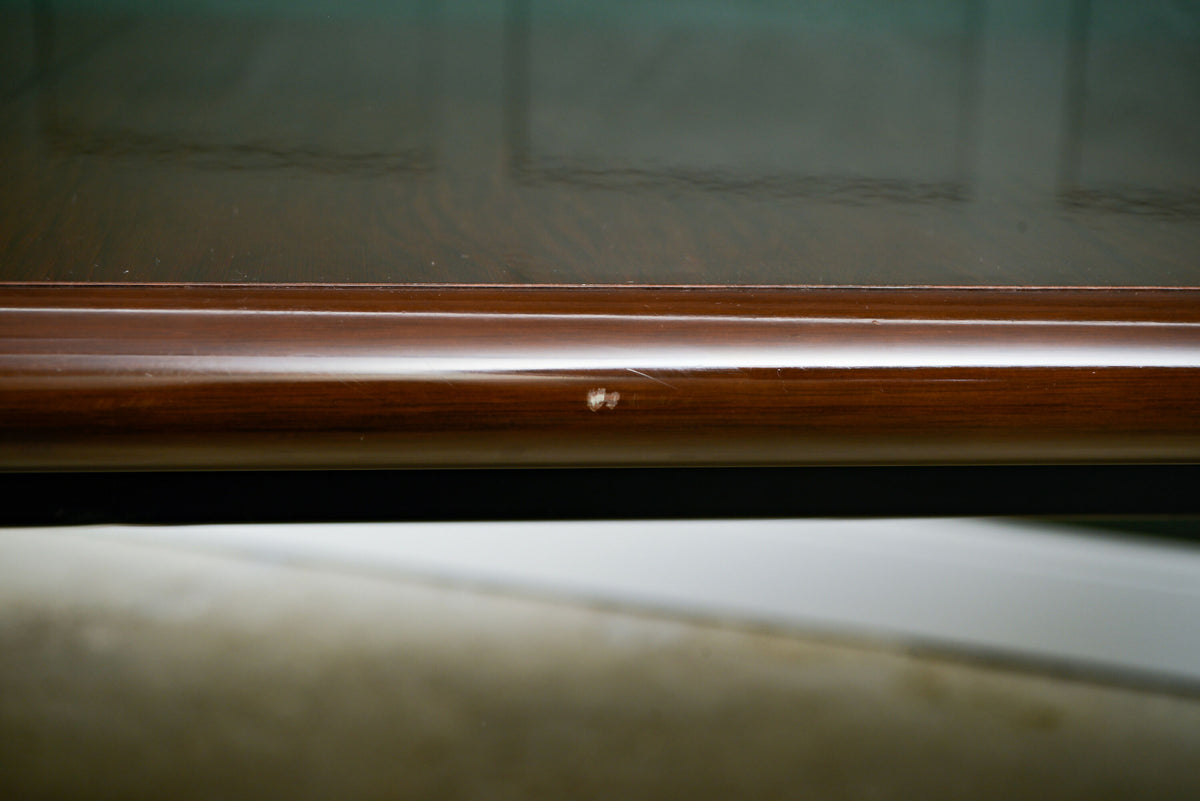 Mid Century Style Mahogany Dining Table or Boardroom Table - 7 FT - 8 Seater