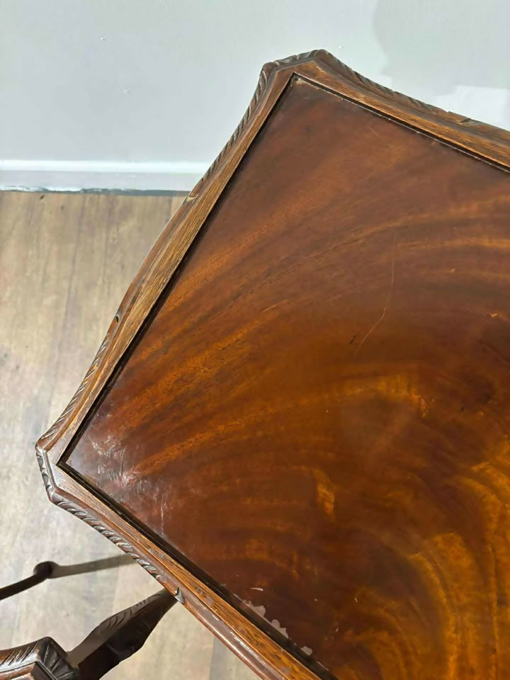 Vintage Mahogany Nest of Three Tables