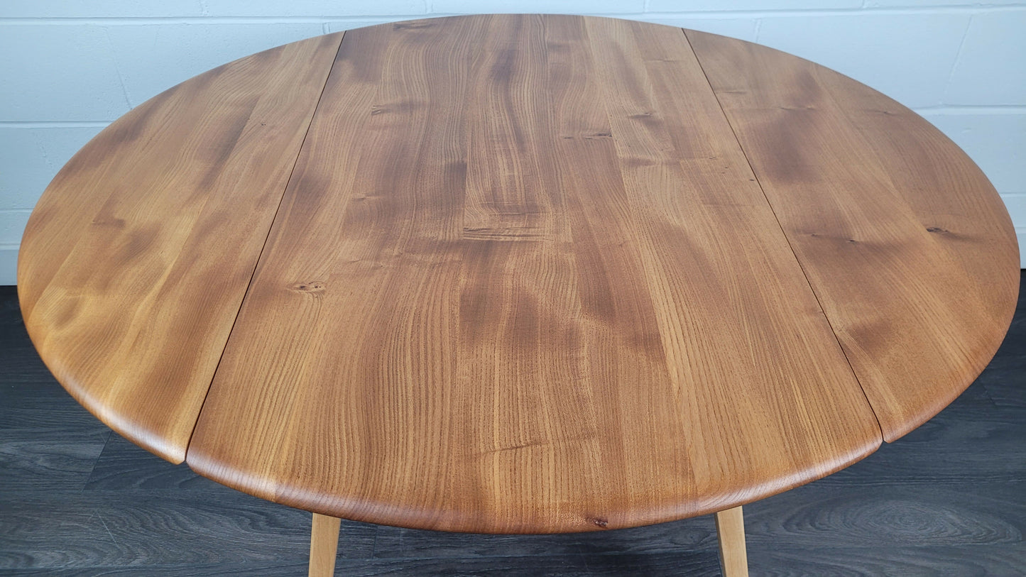 Ercol Drop Leaf Dining Table, 1970's