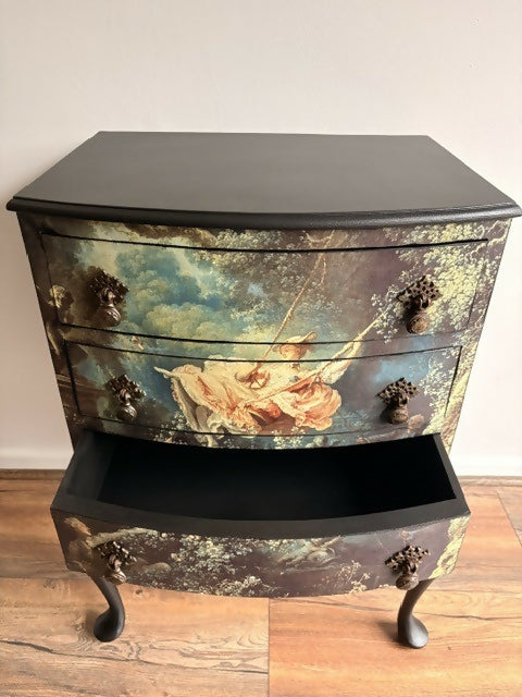 Vintage Style Bedside Drawers