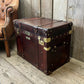 Luxury Hand Dyed Leather Campaign Chest