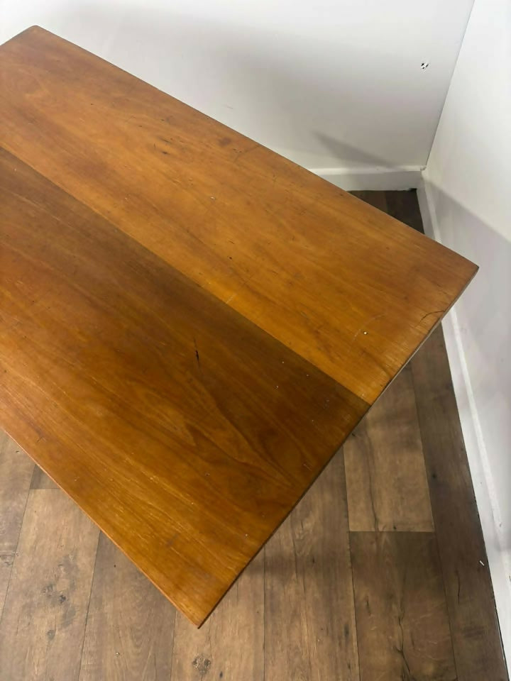 Vintage Stripped Oak Side Table