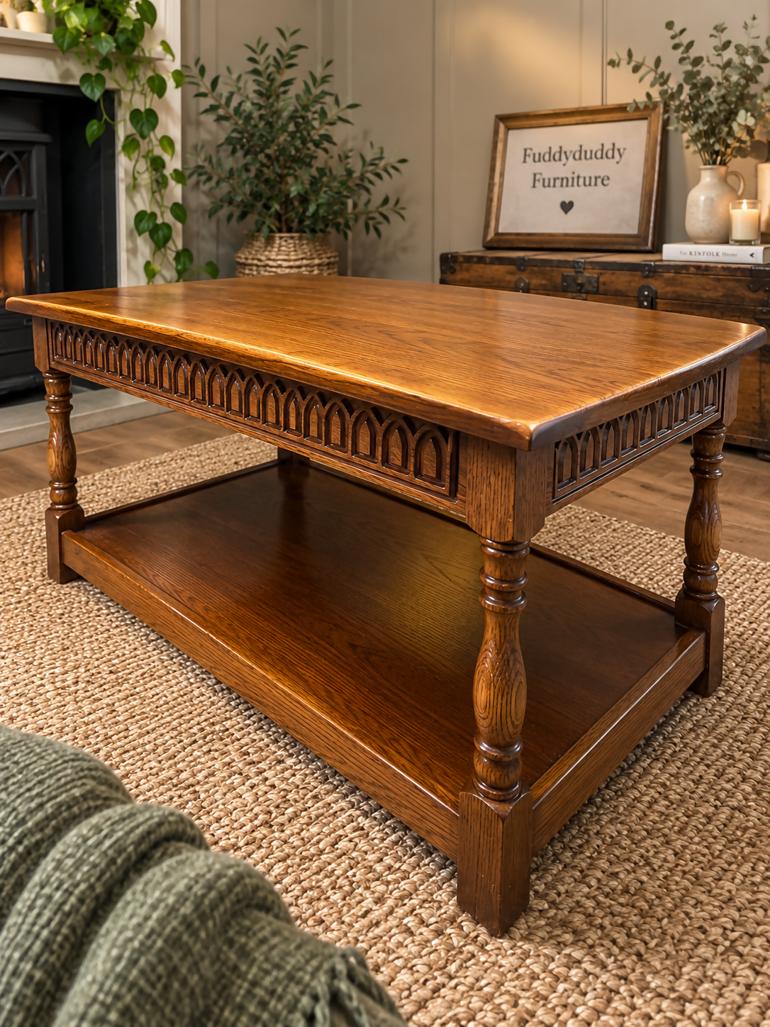 Old Mill traditional Oak Furniture coffee table
