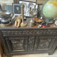Gothic Carved Antique Sideboard