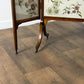 Edwardian Mahogany Folding Fire Screen