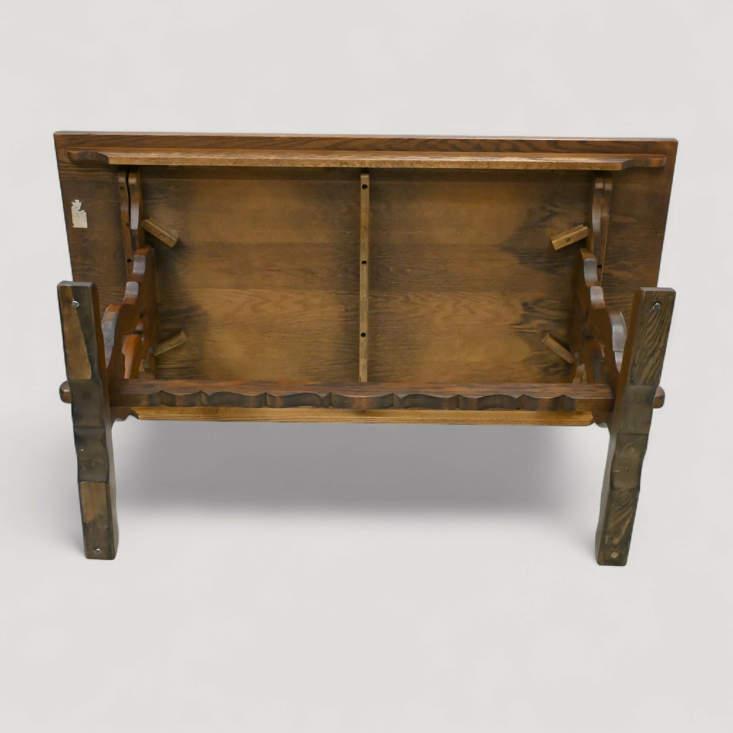 Old Charm Dining Table 5ft Long Seats 6 Tudor Brown Yorke 2119 FREE UK Delivery. SBR10931/1009E