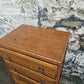 Vintage Chest Of Drawers Four Drawer Oak Cabinet Furniture Tallboy Super Proportions And Detailing