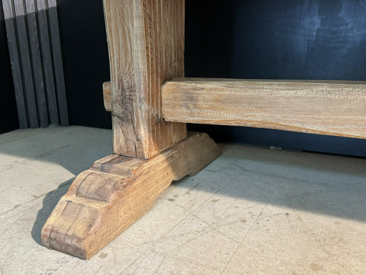 Large French Oak Farmhouse Dining Table