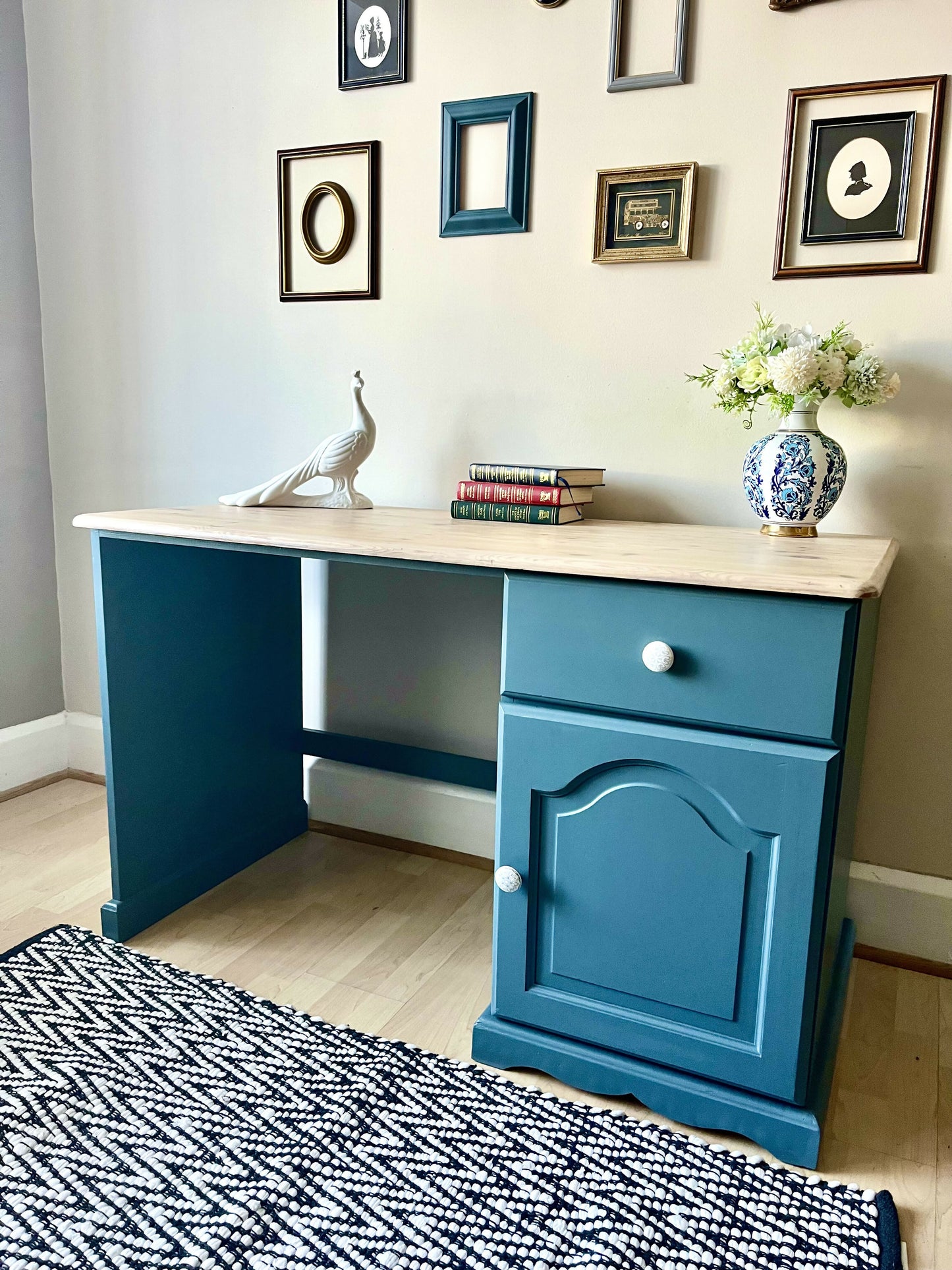 Desk, Dressing Table , Storage, Restored, Solid Pine