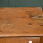 Antique Pine Rustic Console Table Hall Table with Ceramic Handles