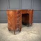 Edwardian Mahogany Vintage Kidney Shaped Desk