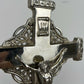 Crucifix Vintage French Style Metal Ornate Religious Figure LOT 6420