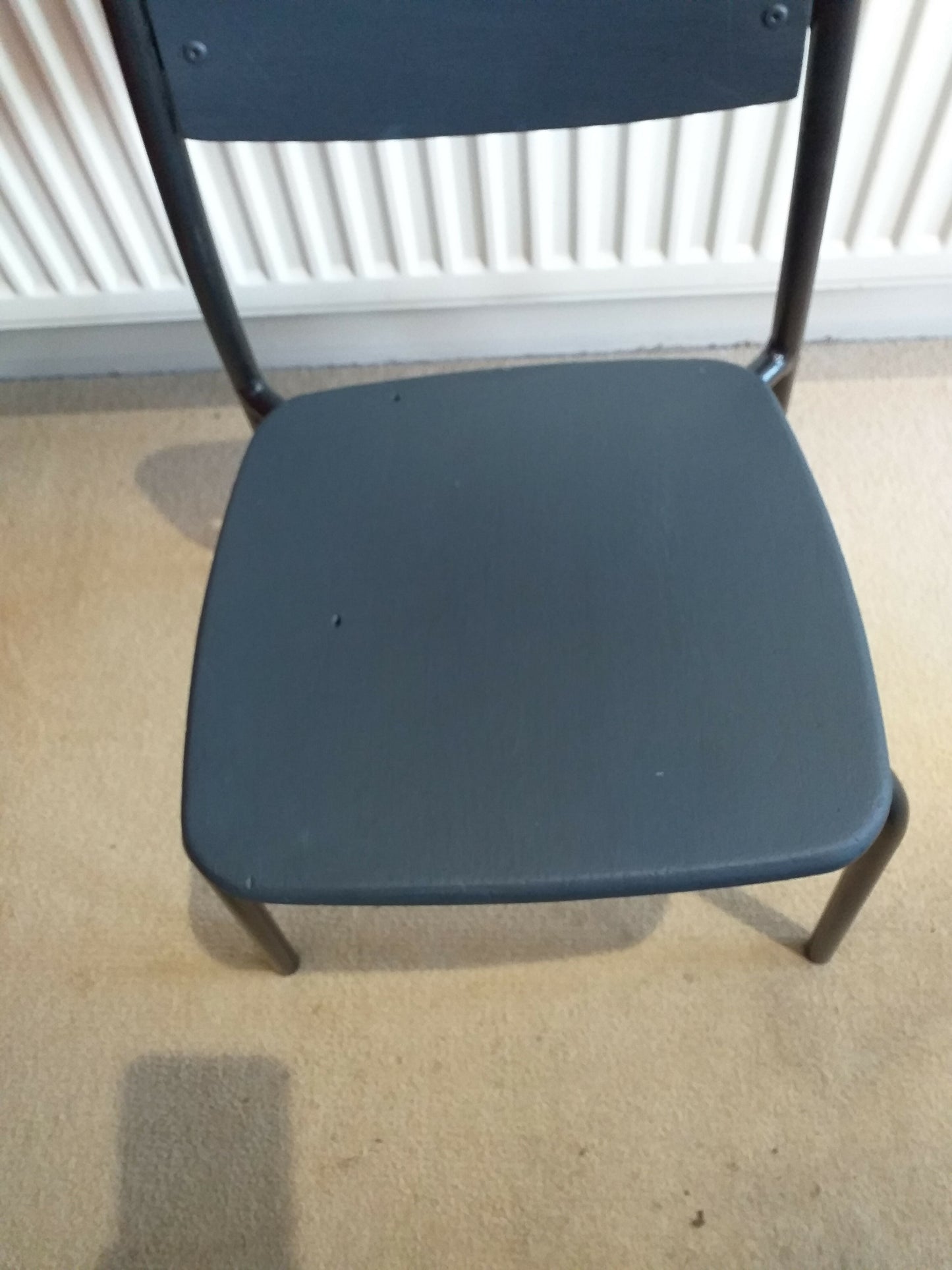 Upcycled school chair