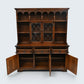 Old Charm Oak Gothic Dresser In Tudor Brown Sideboard Display FREE UK Delivery