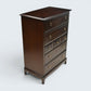 Stag Chest of 7 Drawers Brass Handles Minstrel Range VGC with FREE UK Delivery