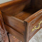 French Rococo style carved mahogany chest of drawers