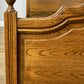 Bed Vintage French Style Double Bed Frame Carved Headboard LOT 6390