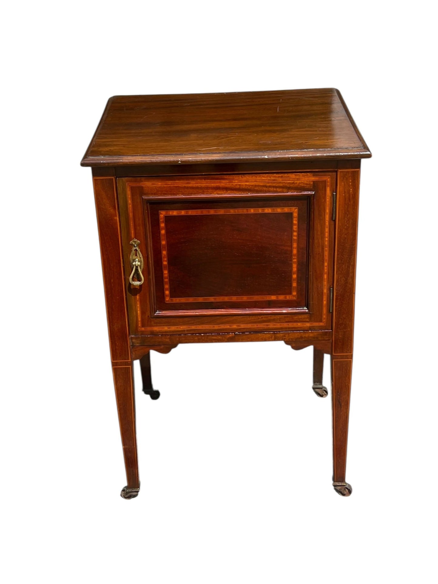 Antique Mahogany Edwardian bedside cupboard