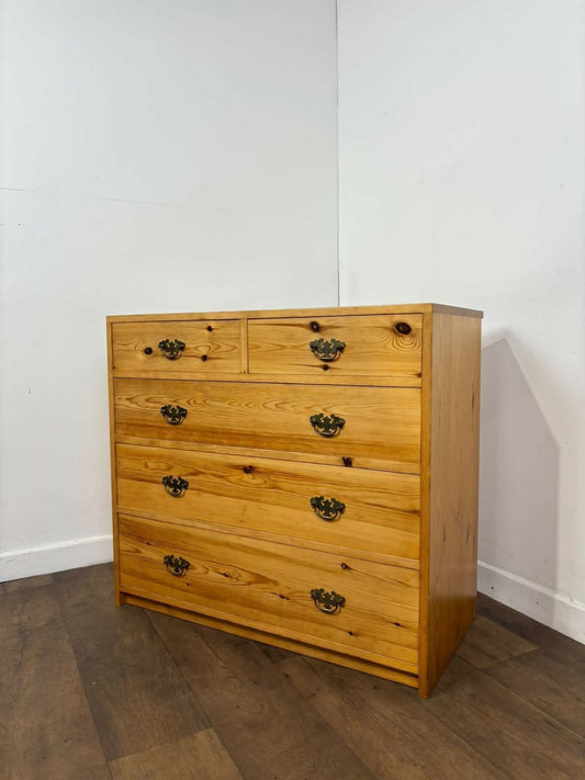 Antique Style Pine Chest of Drawers, By Hamlet Pine Furniture