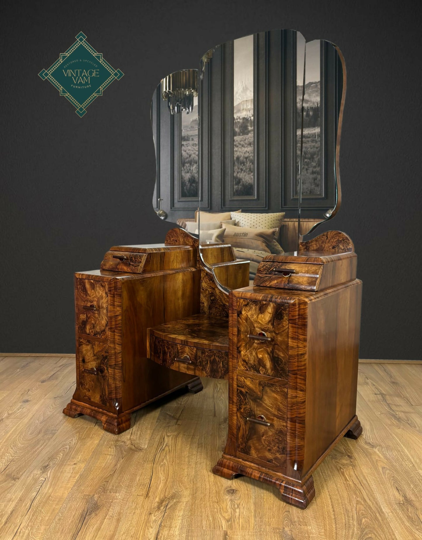 Art Deco dressing table